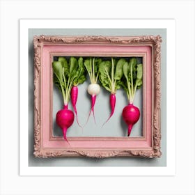 Radishes 57 Art Print