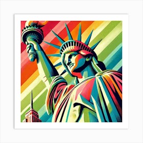 Statue Of Liberty 4 Art Print