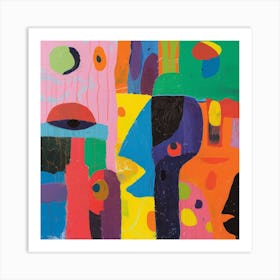 Modern Abstract Collection 39 Art Print