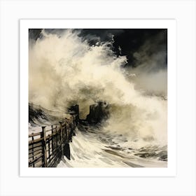 Wave 10 Art Print