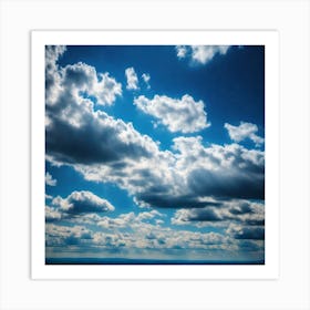 Cloudy Sky 7 Art Print