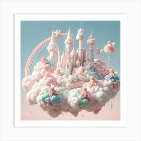 Fairytale Castle 1 Art Print