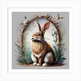 Realistic rabbit painting on canvas, Detailed bunny artwork in acrylic, Whimsical rabbit portrait in watercolor, Fine art print of a cute bunny, Rabbit in natural habitat painting, Adorable rabbit illustration in art, Bunny art for home decor, Rabbit lover's delight in artwork, Fluffy rabbit fur in art paint, Easter bunny painting print.
Rabbit art, Bunny painting, Wildlife art, Animal art, Rabbit portrait, Cute rabbit, Nature painting, Wildlife Illustration, Rabbit lovers, Rabbit in art, Fine art print, Easter bunny, Fluffy rabbit, Rabbit art work, Wildlife Decor ,Rabbit In A Frame Art Print
