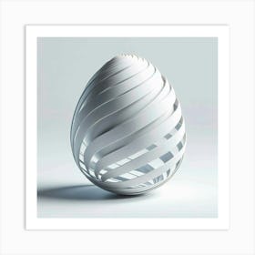 White Egg Art Print