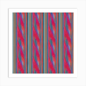 Striped Pattern Art Print