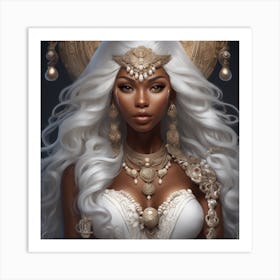 Egyptian Beauty 1 Art Print