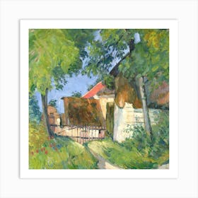 Claude Monet Oil Painting Landscape Illustration 4 Art Print