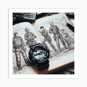 G-Shock Watch 15 Art Print