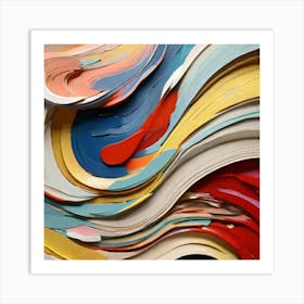 Abstract Painting 11 Art Print