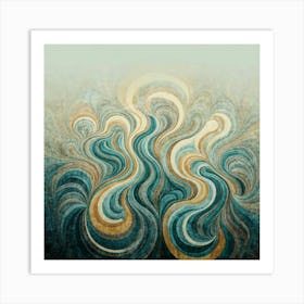 Ocean Waves Art Print