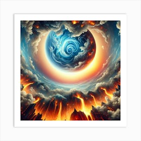 Aeon Of Fire Art Print