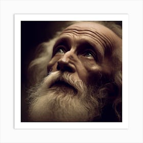 Old Man With Beard 2 Art Print