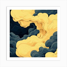 Clouds In The Sky Art Print