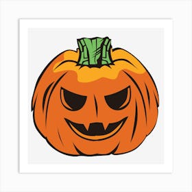 Halloween Pumpkin Art Print