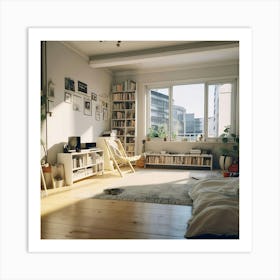 Bedroom - Stock Videos And Royalty-Free Footage Art Print