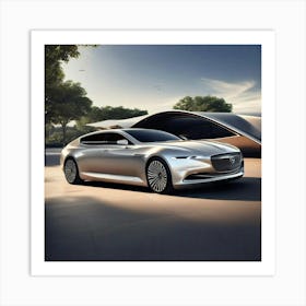 Mazda Concept Car Art Print