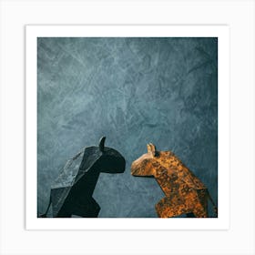 Bull And Bullfighter 1 Art Print