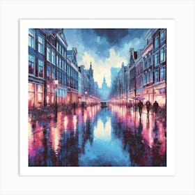 Europe in the Rain Art Print