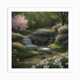 Spring Garden Art Print