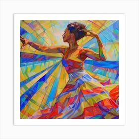 Dancer In The Sun Art Print