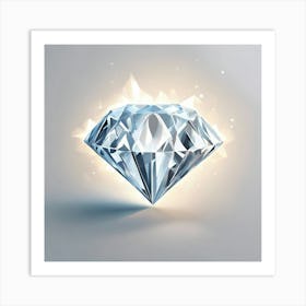 Diamond - Diamond Stock Videos And Royalty-Free Footage Art Print