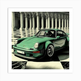 Porsche 911 Rs Art Print