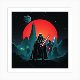 Star Wars 6 Art Print