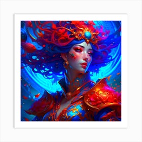 Chinese Girl1 Art Print