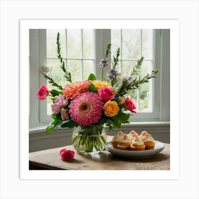 Flower Arrangement Art Print