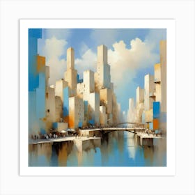 Cityscape 4 Art Print