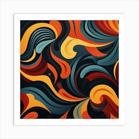 Abstract Background 366 Art Print