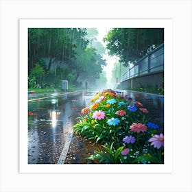 Rainy Day Art Print