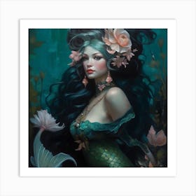 Mermaid 23 Art Print