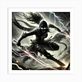 Zoya Nightshade Shadowstrike Art Print