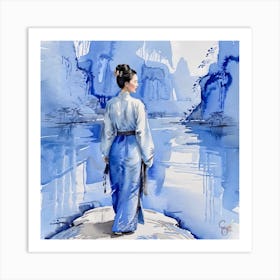 Chinese Woman 1 Art Print