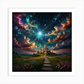 Fairytale Castle 25 Art Print