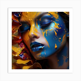 Painterly Portrait Art Print