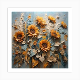 Sunflowers 1 Art Print