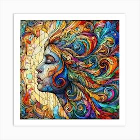 Glass Art Print