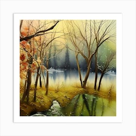 Simply Serene Art Print