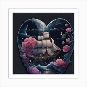 Heart Of The Sea Art Print