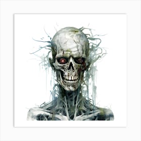 Skeleton 1 Art Print