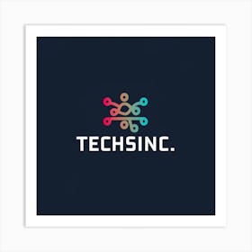 Techsinc Logo 3 Art Print