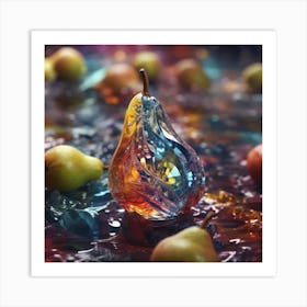 An Pear of Crystal Art Print