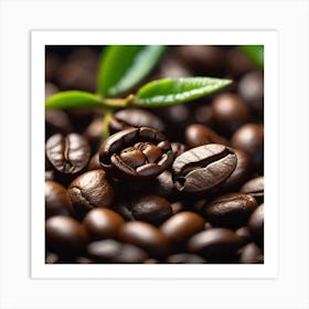 Coffee Beans 98 Art Print