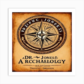 Dr Jones And A Rahcology Art Print