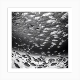 School Of Fish 3 Art Print