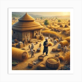 village environment Art Print