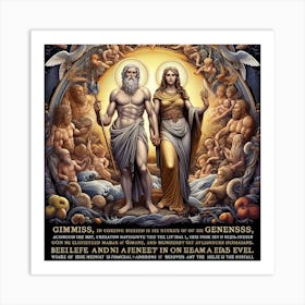 Genesis And Eros Art Print