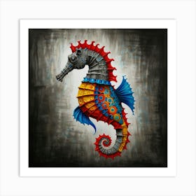 Seahorse Art Print